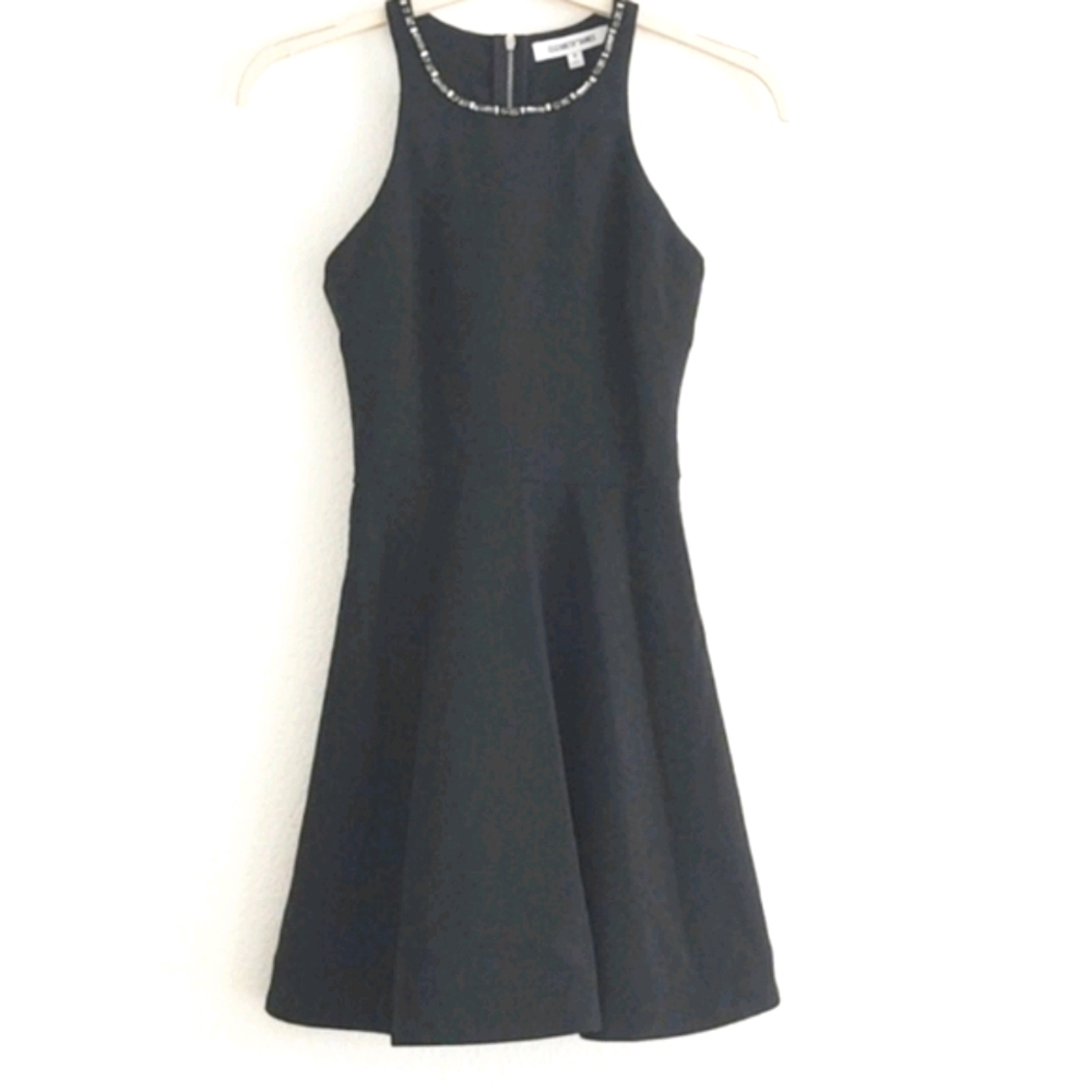 Elizabeth and James Cocktail Dress in Black